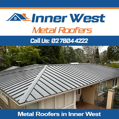 Modern metal roof installation in Inner West NSW by professional roofers
